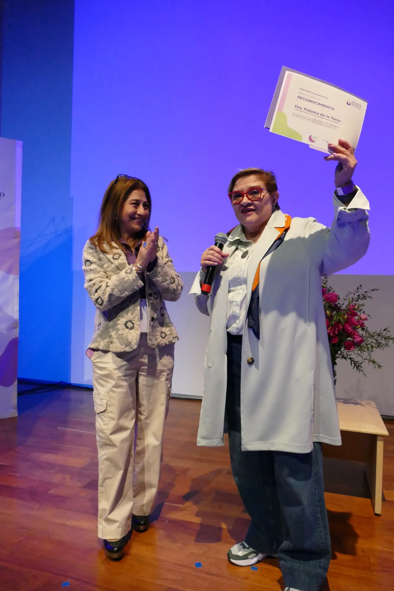 Reconocimiento a Paloma de la Torre
